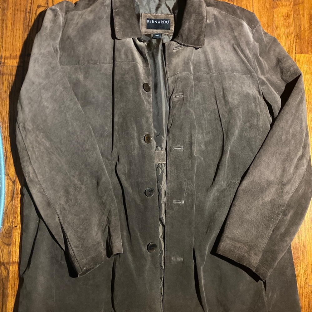 Men’s sued pea coat